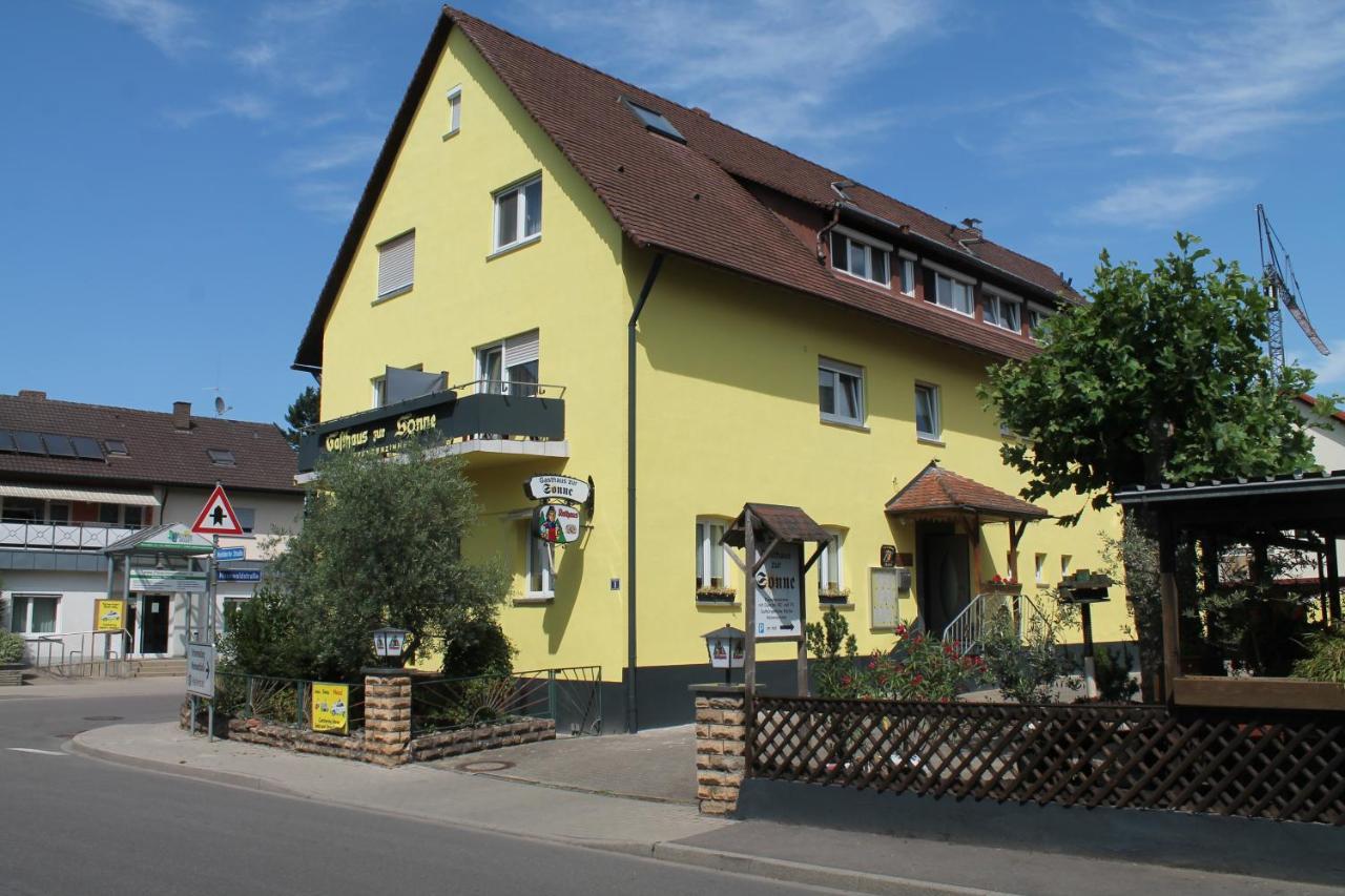 Hotel Gasthaus Zur Sonne Fryburg Bryzgowijski Zewnętrze zdjęcie