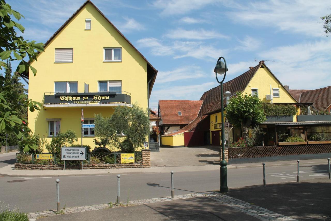 Hotel Gasthaus Zur Sonne Fryburg Bryzgowijski Zewnętrze zdjęcie