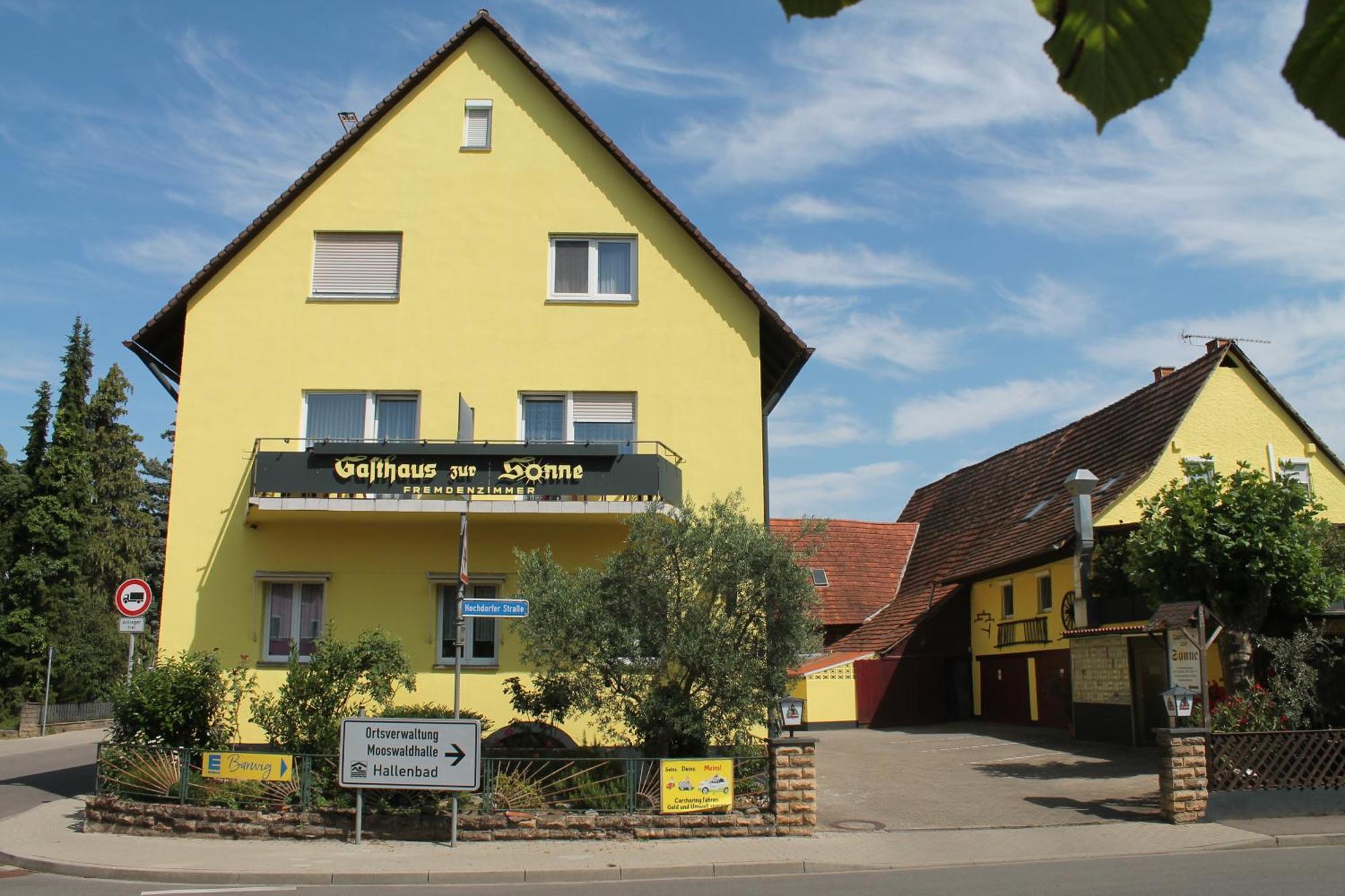 Hotel Gasthaus Zur Sonne Fryburg Bryzgowijski Zewnętrze zdjęcie