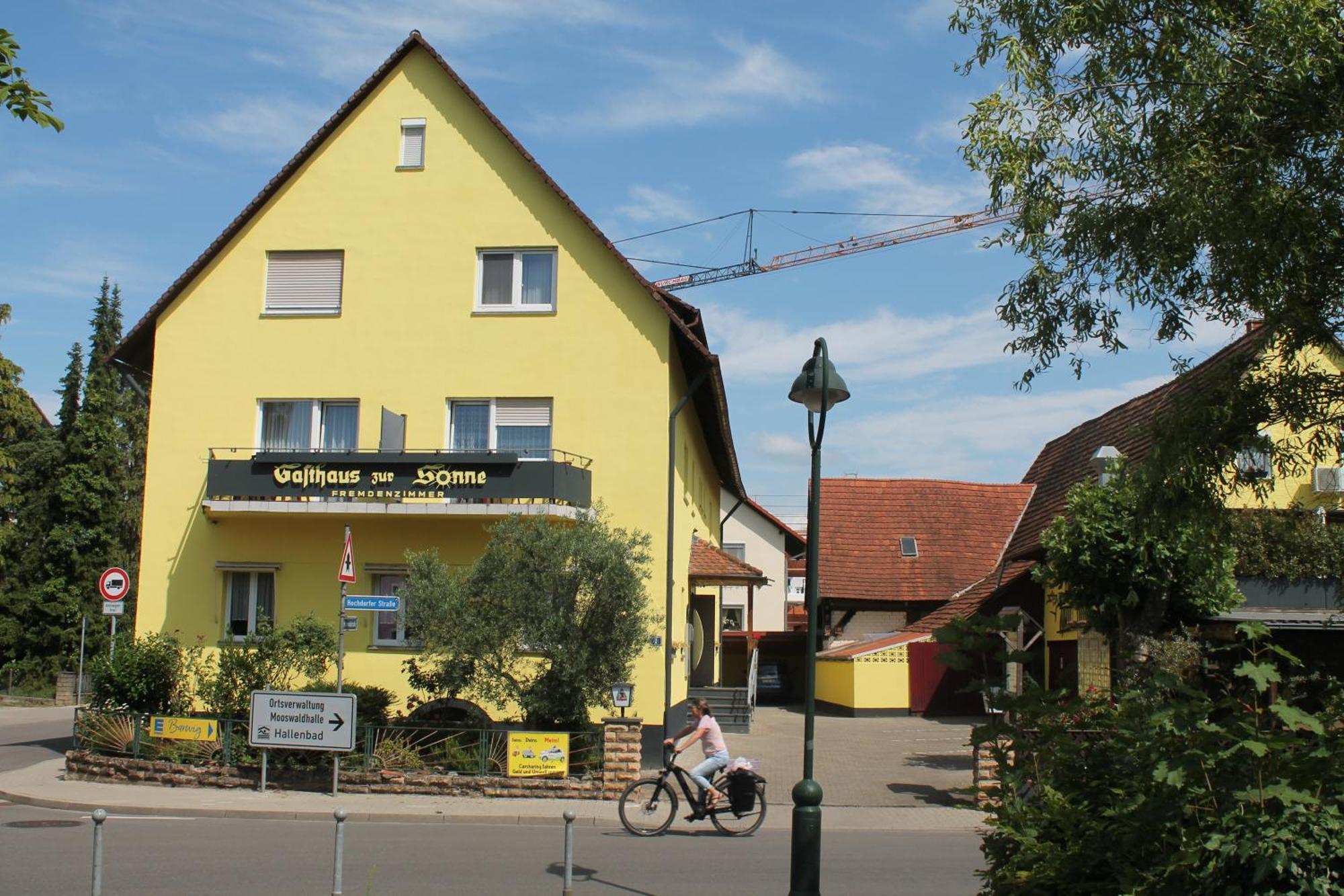 Hotel Gasthaus Zur Sonne Fryburg Bryzgowijski Zewnętrze zdjęcie